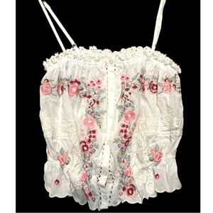 Altar'd State Ophelia Embroidered Tank
NWT